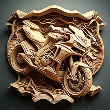3D мадэль Ducati Multistrada (STL)